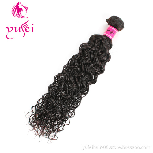 Water Wave Hair 3 Bundle Wet And Wavy Virgin Brazilian Hair Human Weaves